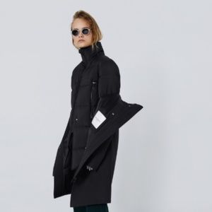 The Arrivals Halstrøm 2-in-1 Black Parka - Brand New With Tags